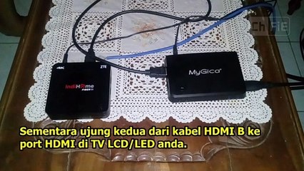 Tutorial Rekam STB (Set Top Box) Indihome dengan MyGica HD Capture