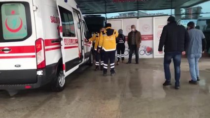 Köpeğin saldırısı sonucu yüzünden ağır yaralanan kişi hastaneye kaldırıldı