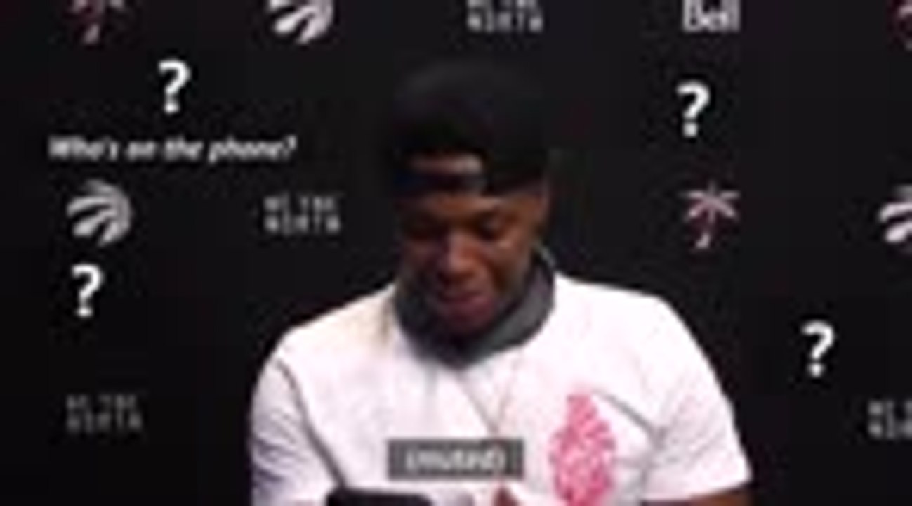 Hotline bling! - Drake calls Kyle Lowry on his...