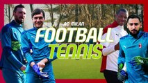 AC Milan Football Tennis: Tătă and Antonio vs Gigio and Dida