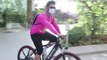Rahul Vaidya ने लिए Cycling के मज़े, गाया Holi का गाना; Watch Video | FilmiBeat