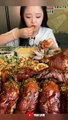 ASMR CHINESE FOOD MUKBANG EATIGNSHOW 다양한 음식 고기 중국먹방쇼 中国 モッパン (1)