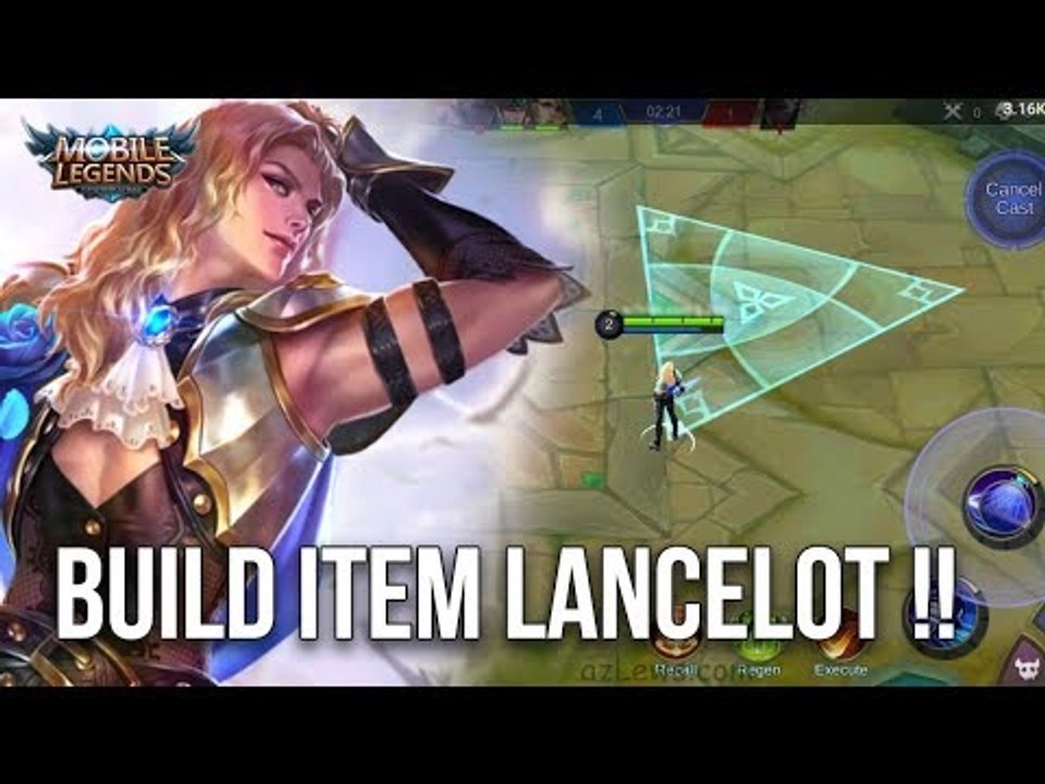 COBAIN HERO BARU MOBILE LEGENDS - BUILD ITEM LANCELOT