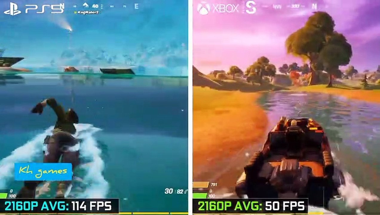 Xbox Series X Vs Ps5 Games Test Comparison FPS