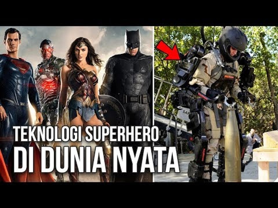 5 TEKNOLOGI CANGGIH SUPERHERO YANG SUDAH JADI KENYATAAN