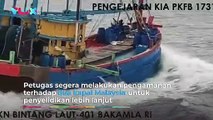 Detik-Detik Bakamla RI Tangkap 2 Kapal Malaysia