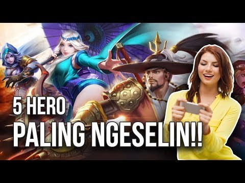 5 HERO MOBILE LEGENDS DENGAN SKILL ULTIMATE PALING NGESELIN!