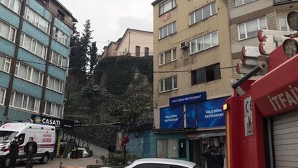 Bursa'da meydana gelen heyelan nedeniyle 7 bina boşaltıldı