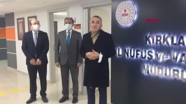 KIRKLARELİ Kırklareli Valisi Bilgin Sosyal medyada maskesiz görüntü verenlere işlem yapılacak