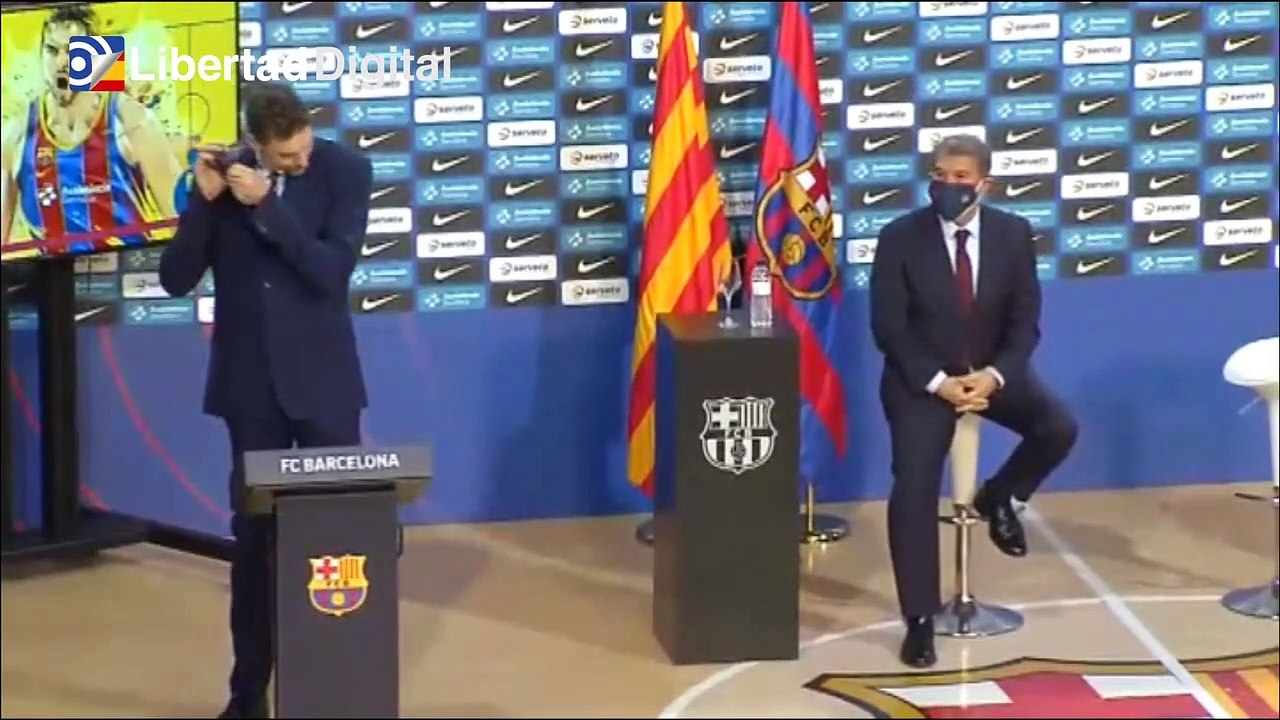 Presentación de Pau Gasol en el FC Barcelona: "Quiero acabar disfrutando y ayudando"