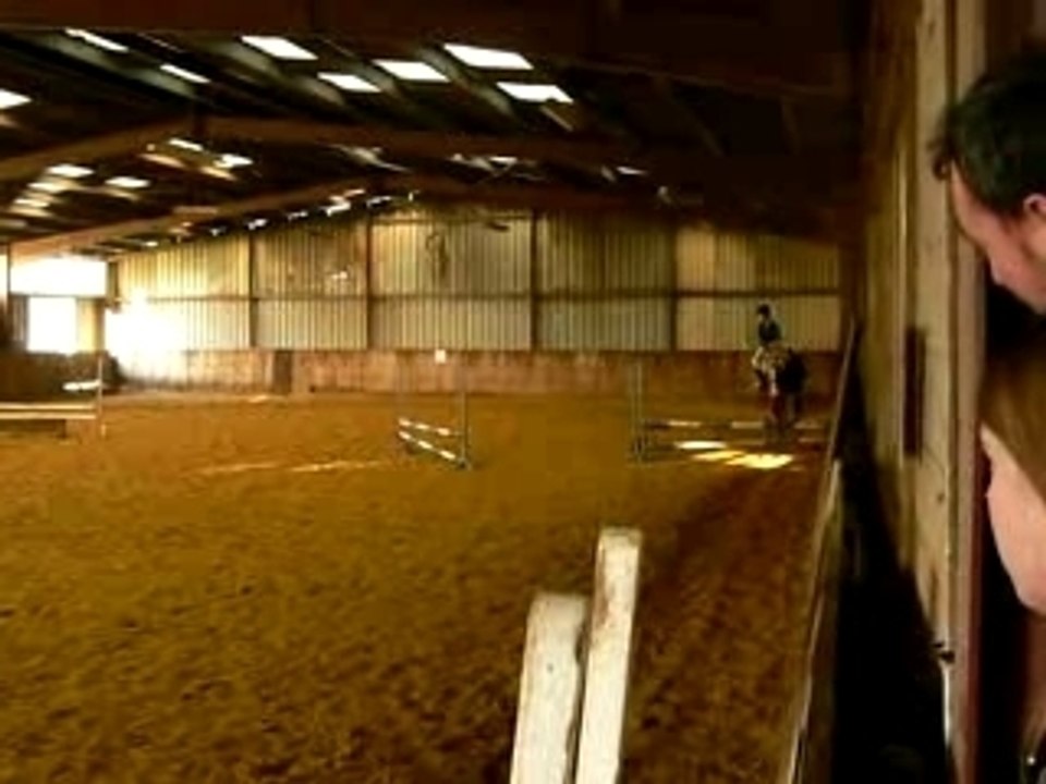 Charline challenge CSO Lesdins décembre 2007