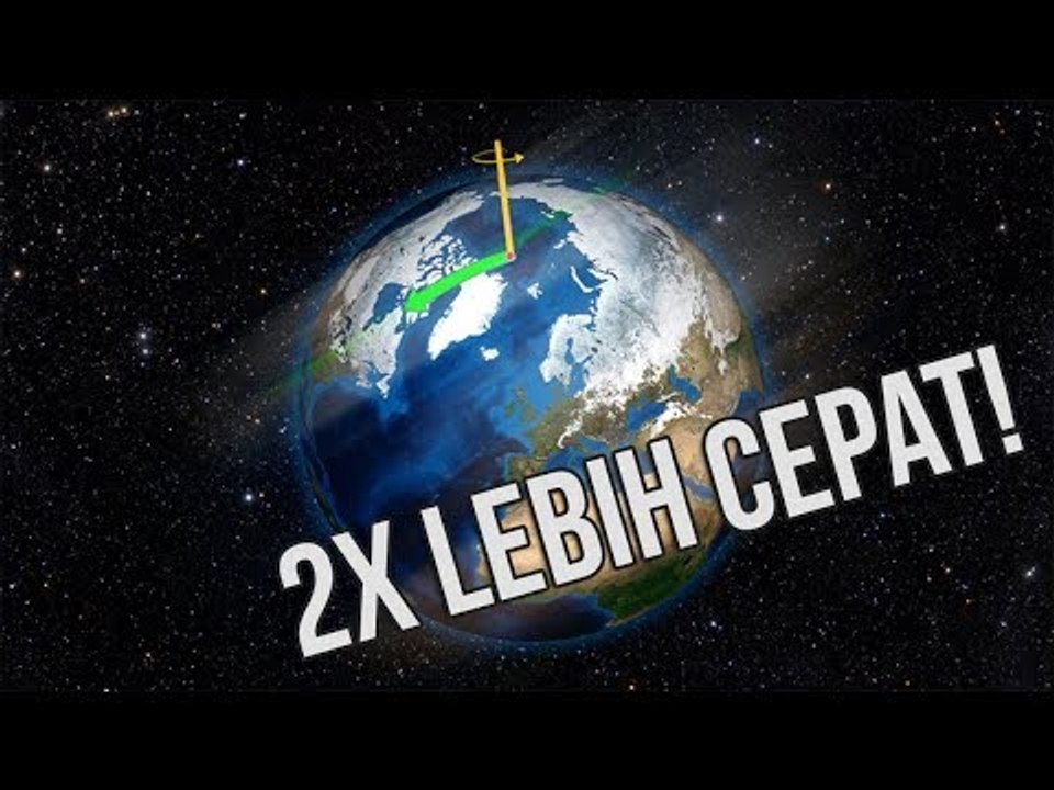 APA YANG TERJADI JIKA DUNIA BERPUTAR 2X LEBIH CEPAT?