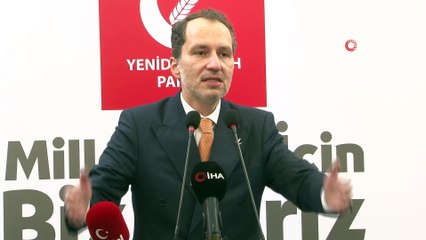 Yeniden Refah Partisi Genel Başkanı Erbakan: 'Bu sinsi, karanlık, art niyetli sözleşmeden çıkılması son derece hayırlı bir gelişmedir”