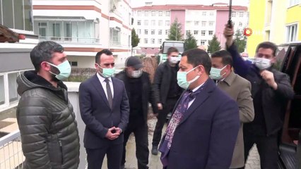 Vali Masatlı, hamileyken koronadan ölen annenin bebeğini ziyaret etti