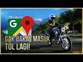 GAK BOLEH JARAH TROTOAR LAGI! GOOGLE MAPS KINI BIKIN RUTE MOTOR
