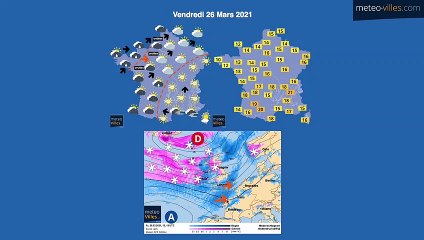 bulletin météo du jeudi 25 mars