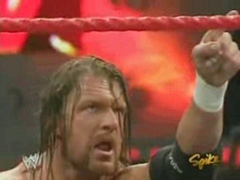 David Batista vs Ric Flair (and HHH)