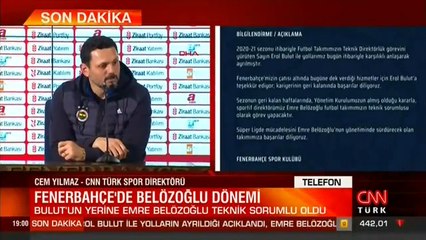 Fenerbahçe'de Erol Bulut dönemi sona erdi