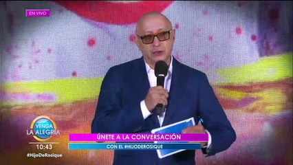Ricardo Montaner lamenta el fallecimiento de Alberto Ciurana. | Venga La Alegría