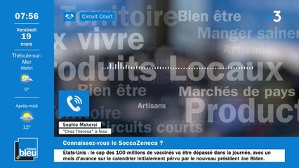 Connaissez-vous le SoccaZeneca ? Vaccin anti morosité made in Nice