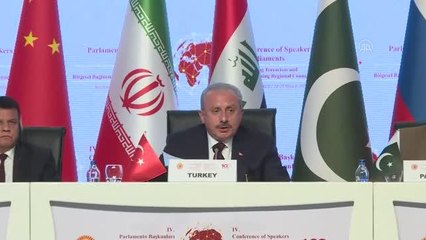 ANTALYA -TBMM Başkanı Şentop: "Terör örgütleri arasında ayrım yapmak, bu bela ile mücadelemize vurulacak en büyük darbedir"