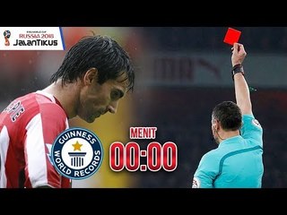 5 KARTU MERAH TERCEPAT DALAM SEPAK BOLA