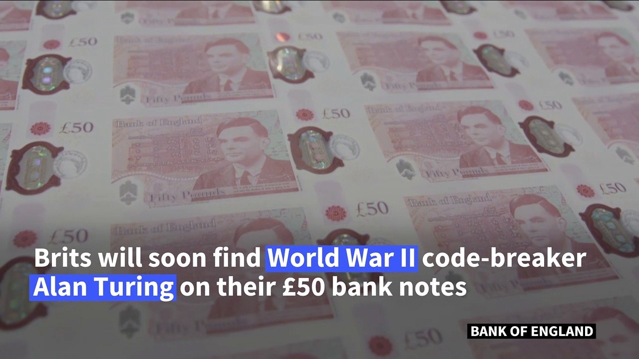 New UK banknote honours code-breaker and computing pioneer