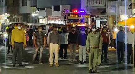 शाम सात बजते ही फव्वारे चौक पर गूंजे सायरन