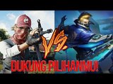 MOBILE LEGENDS VS PUBG PLAYER! SIAPA PEMENANGNYA?