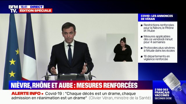 Olivier Véran: Sauf mauvaise surprise, cet été pourrait être un été de retour à la normale progressif