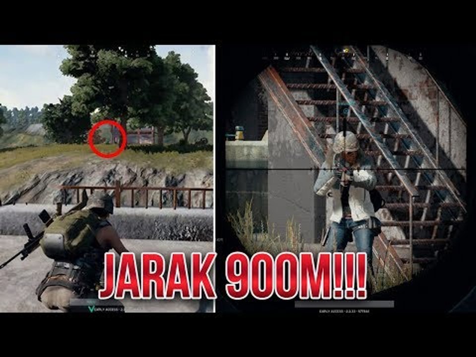 NEMBAK DARI 900M!!! INILAH 5 KILL PALING KEREN SEPANJANG MASA DI PUBG