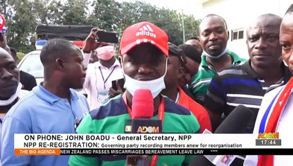NPP Re-Registration: Gov't party recording members anew for reorganization - The UPfront (25-3-21)