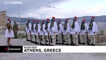 Greek flag hoisted at Acropolis as nation celebrates revolution bicentennial