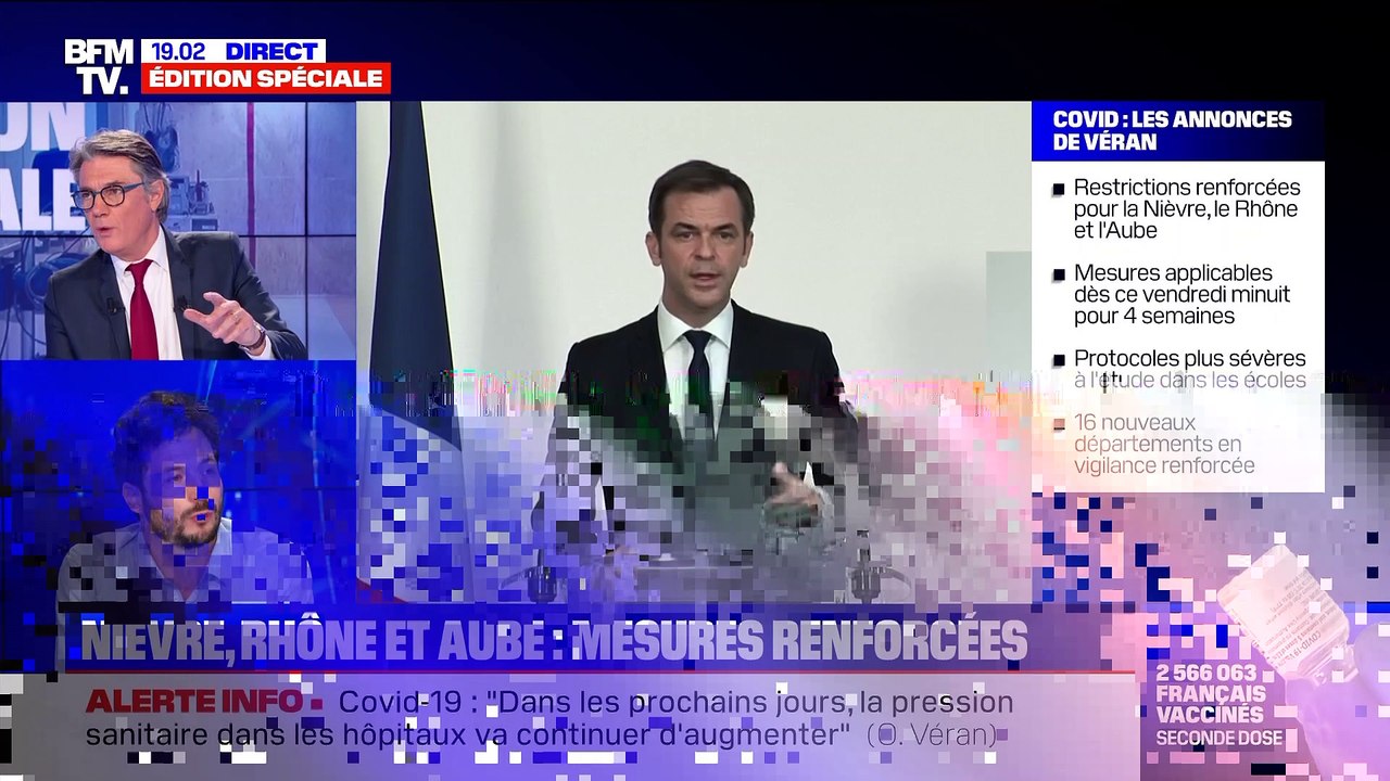 Débrief des annonces d'Olivier Véran - 25/03