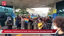 Boğaziçili öğrenciler gözaltıları protesto etti, kampüsü terk etmedi