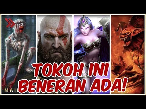 Kamu Percaya?! 5 KARAKTER GAME BERASAL DARI MITOLOGI! #Mamamaingame
