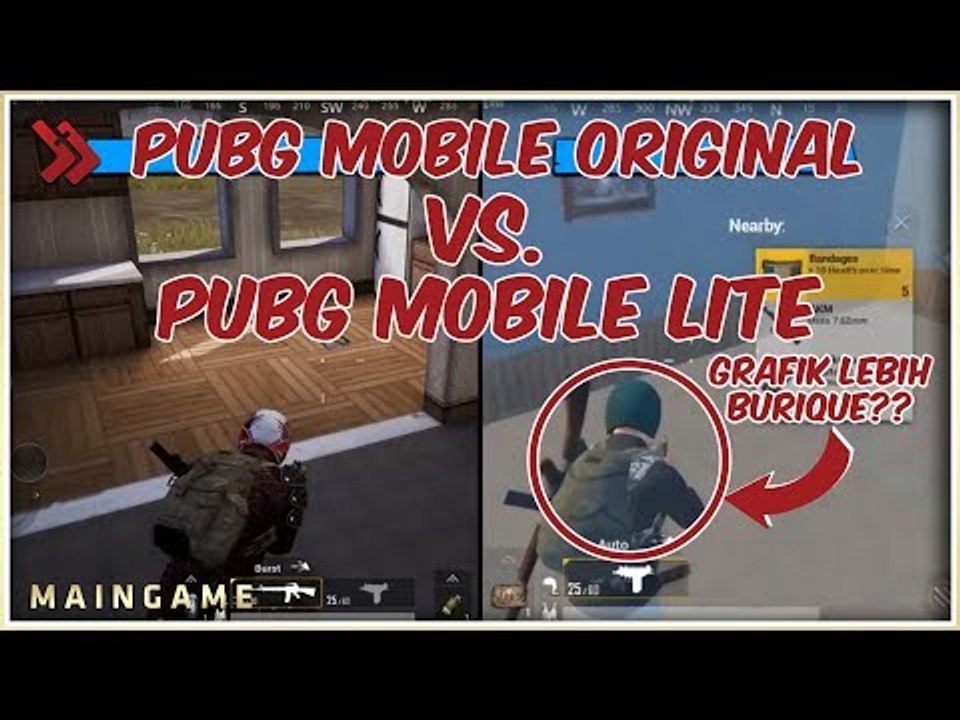 WAJIB COBA!! Lebih Bagus PUBG Mobile Lite atau...