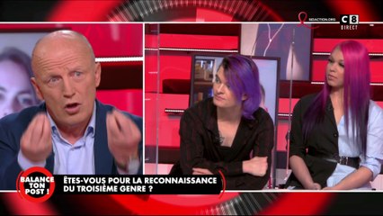 Bruno Pomart face à deux personnes non-binaires : "Vous me perturbez"