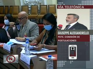 Dip. Giuseppe Alessandrello: El 27 de abril presentaremos ante el Parlamento Nacional los candidatos para la rectoría del CNE