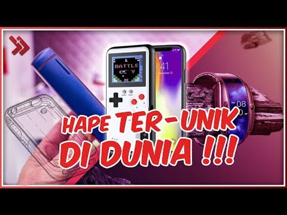 HP dari Masa Depan?! Inilah 5 HP Terunik dan Paling Terinovatif Selama 2019!!