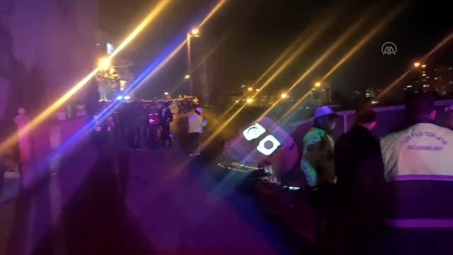 Hasta taşıyan ambulans kaza yaptı