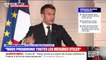 Emmanuel Macron: "Sans doute dans les prochains jours, les prochaines semaines, nous aurons de nouvelles mesures à prendre"