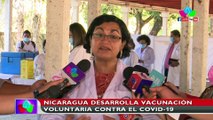 Nicaragua desarrolla vacunación voluntaria contra el Covid-19 en el Hospital Iraní de Managua