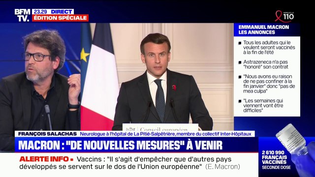 François Salachas (Collectif inter-hôpitaux) sur le nombre de morts du Covid-19: c'est l'équivalent d'un Airbus A320 qui se crashe tous les jours en France
