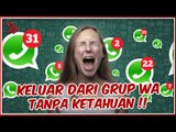Cara Keluar dari Grup WA Tanpa Ketahuan, Bye Bye Grup Hoax!