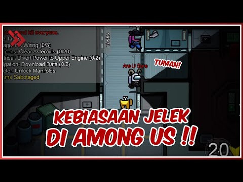 Kesalahan yang Sering Dilakukan Para Pemain Among Us! Tuman!