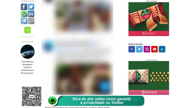 Dica do dia- saiba como garantir a privacidade no Twitter