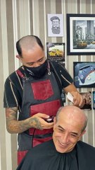 Before and after - hairsystem