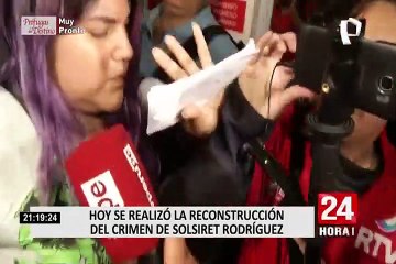 Callao: reconstruyen asesinato de Solsiret Rodríguez a un año del hallazgo de sus restos