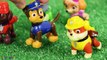 Paw Patrol visits the Fisher Price Little People Caring for Animals Farm - Toy Learning Farm Animals